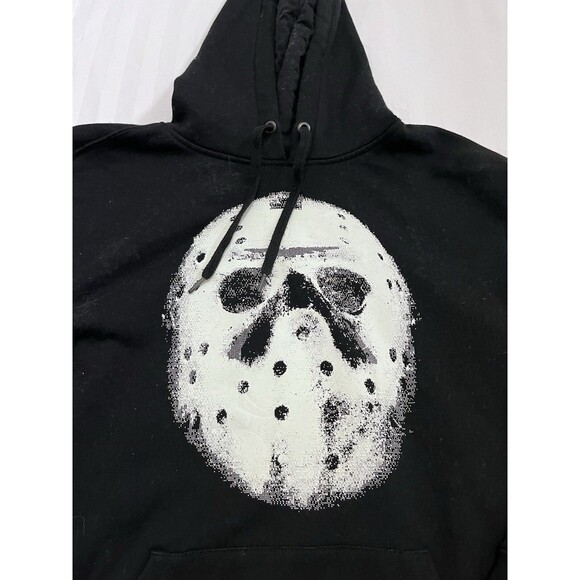 Vans X Horror Friday The 13th Jason Graphic Halloween Hoodie Sweater Size Medium - Picture 2 of 7